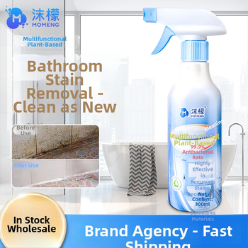 Momo Univerzálny rastlinný čistiaci prostriedok do kúpeľne, tekutá forma, odstraňuje vodné škvrny, vodný kameň a zápachy na skle, WC a dlaždiciach.