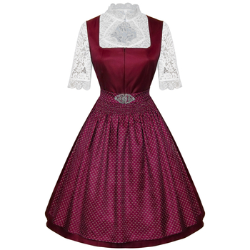 Bavarijska Oktoberfest haljina – dvodijelni unisex set, poliester, proljeće 2025, dobna skupina 18–24, brend Man yi shang
