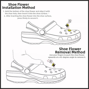 3D διακοσμητικό λουλούδι για παπούτσια, DIY αξεσουάρ για σανδάλια και καθημερινά παπούτσια, μοντέλο PJ001, στυλ Duoduo