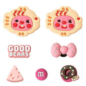 3D διακοσμητικό λουλούδι για παπούτσια, DIY αξεσουάρ για σανδάλια και καθημερινά παπούτσια, μοντέλο PJ001, στυλ Duoduo