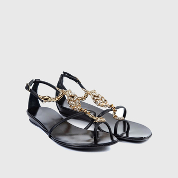 T-strap szandálok, hegyes orrú, 8 cm-nél magasabb sarok, TPU felső rész, gumírozott talp