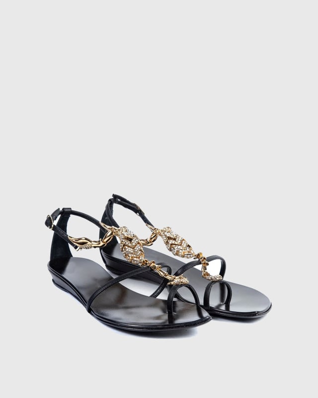 T-strap szandálok, hegyes orrú, 8 cm-nél magasabb sarok, TPU felső rész, gumírozott talp