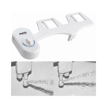 PT7100 ABS μπιντέ-καθίσμα WC, μη ηλεκτρικό, σιφονικό σύστημα πλήρωσης, διχαλωτός σχεδιασμός, CE πιστοποίηση ΕΕ