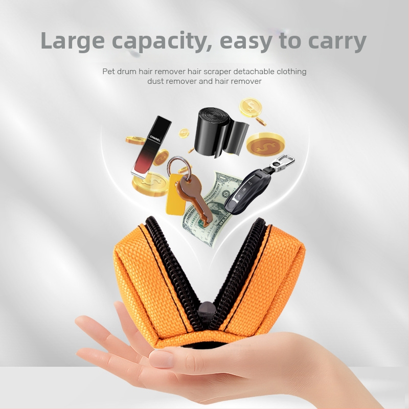 Taška na skladovanie vreciek na moč zvierat, polyester, vzor: Solid, stredná až mäkká tvrdosť