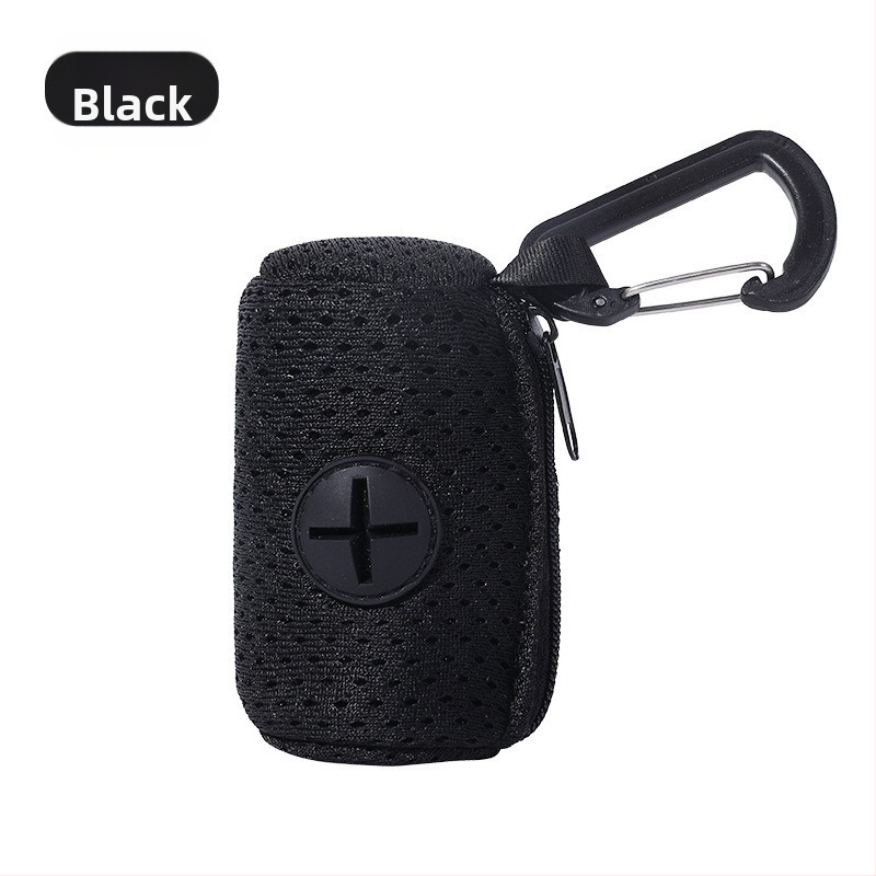 Geantă de depozitare pentru pungile de gunoi ale animalelor de companie, poliester, model: Solid, duritate medie spre moale