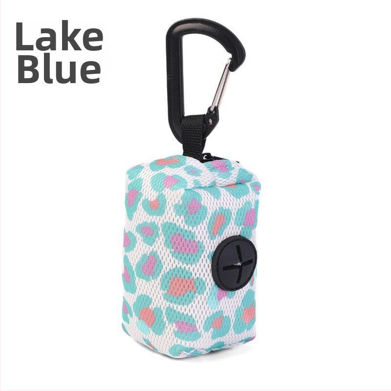 Geantă de depozitare pentru pungile de gunoi ale animalelor de companie, poliester, model: Solid, duritate medie spre moale