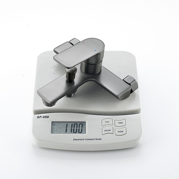 Robinet de baie pentru cadă cu apă caldă și rece, corp din cupru, instalare încastrată, robinet ceramic, model SL-5327-1Q, max. 50°C