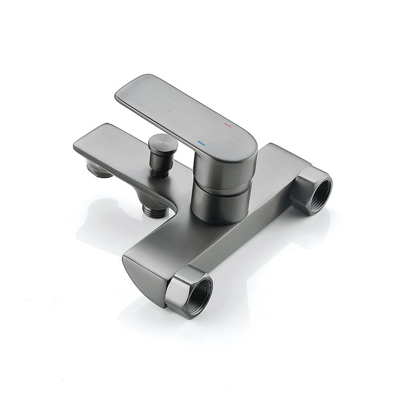 Robinet de baie pentru cadă cu apă caldă și rece, corp din cupru, instalare încastrată, robinet ceramic, model SL-5327-1Q, max. 50°C