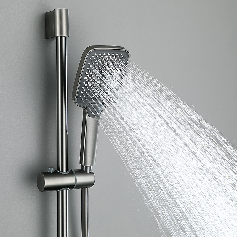 Robinet de baie pentru cadă cu apă caldă și rece, corp din cupru, instalare încastrată, robinet ceramic, model SL-5327-1Q, max. 50°C