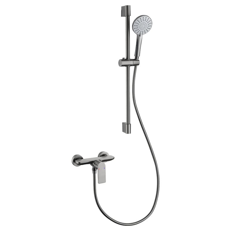 Robinet de baie pentru cadă cu apă caldă și rece, corp din cupru, instalare încastrată, robinet ceramic, model SL-5327-1Q, max. 50°C