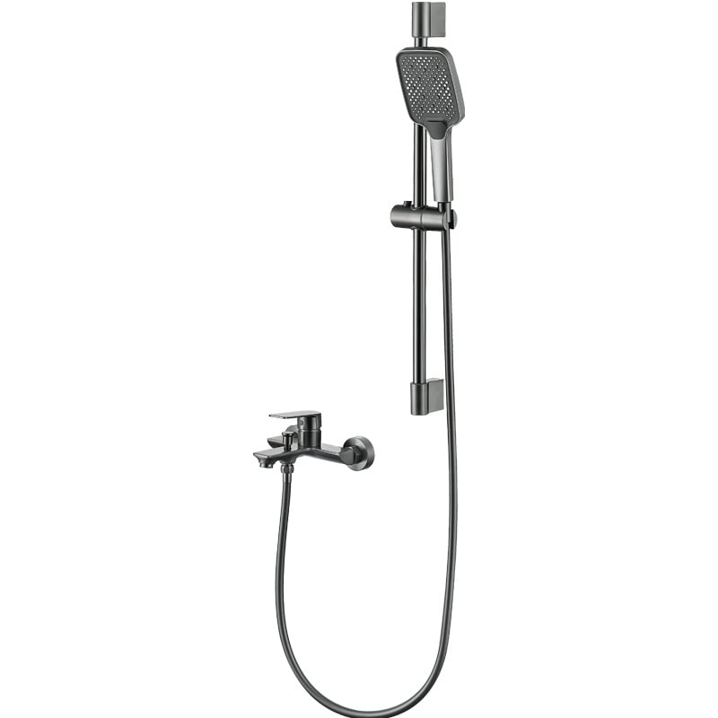 Robinet de baie pentru cadă cu apă caldă și rece, corp din cupru, instalare încastrată, robinet ceramic, model SL-5327-1Q, max. 50°C