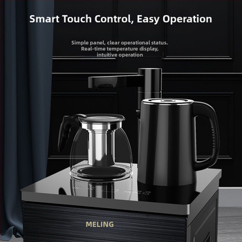Meiling stroj na čajový bar pre domáce použitie — plneautomatický vodný dispenzer s horúcou a studenou vodou, inteligentný centrálny riadiaci systém, viaceré funkcie, zvislý dizajn s dolným zásobníkom