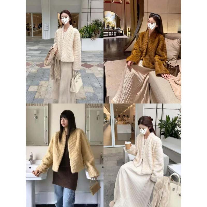 Jakna od poliestera, sadržaj 95%+ poliestera, ultra kratka duljina, halter ovratnik, gust materijal, zima 2025