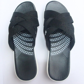 Ženske PU papuče, otvoreni prst, dizajn riblje usta, PU unutrašnjost, gumeni potplat, debljina potplata 3–5 cm, svakodnevne casual