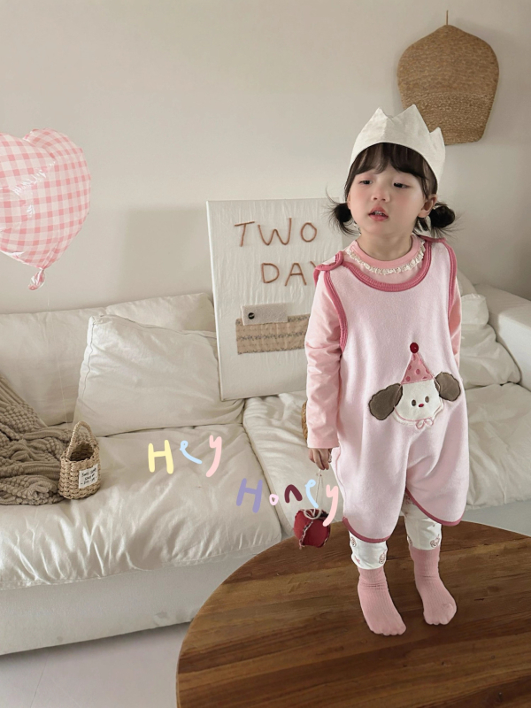 Παιδικός υπνόσακος χωρίς μανίκια, γιλέκα στιλ, ένα κομμάτι οικιακό ρούχο για φθινόπωρο/χειμώνα, Πολυεστέρας, Κορεατικό στυλ