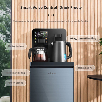 Four Seasons Music Čajový Bar Stroj pre Domáce a Kancelárske Použitie – Inteligentný centrálny riadiaci systém – Integrovaný vodný rozvádzač