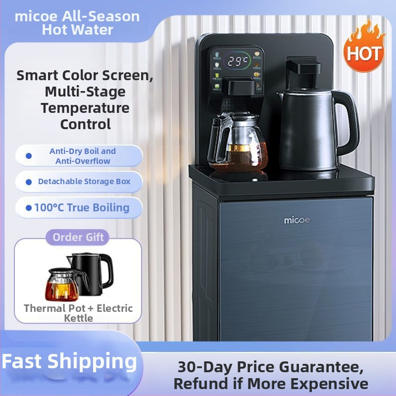 Four Seasons Music Čajový Bar Stroj pre Domáce a Kancelárske Použitie – Inteligentný centrálny riadiaci systém – Integrovaný vodný rozvádzač