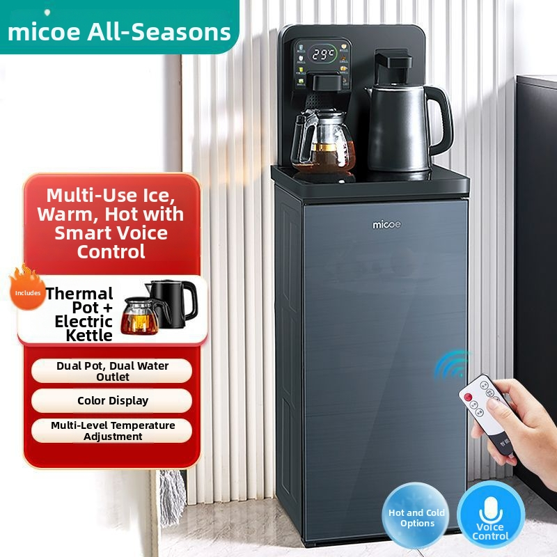 Four Seasons Music Čajový Bar Stroj pre Domáce a Kancelárske Použitie – Inteligentný centrálny riadiaci systém – Integrovaný vodný rozvádzač