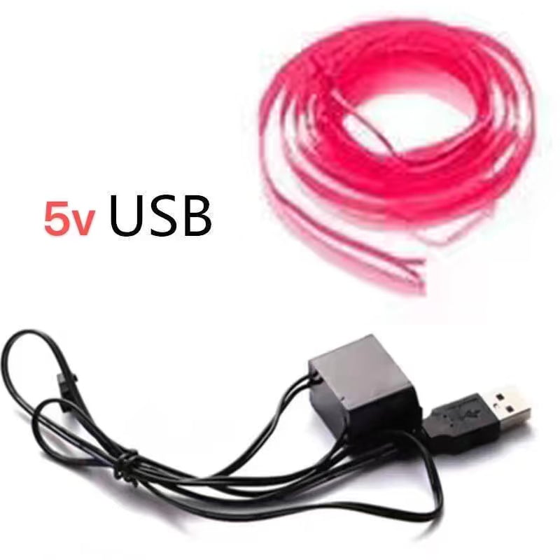 Λωρίδα LED εσωτερικού αυτοκινήτου για ατμόσφαιρα, σιλικόνης περίβλημα, 12V DC, 3W, 6500K ψυχρό λευκό, IP65