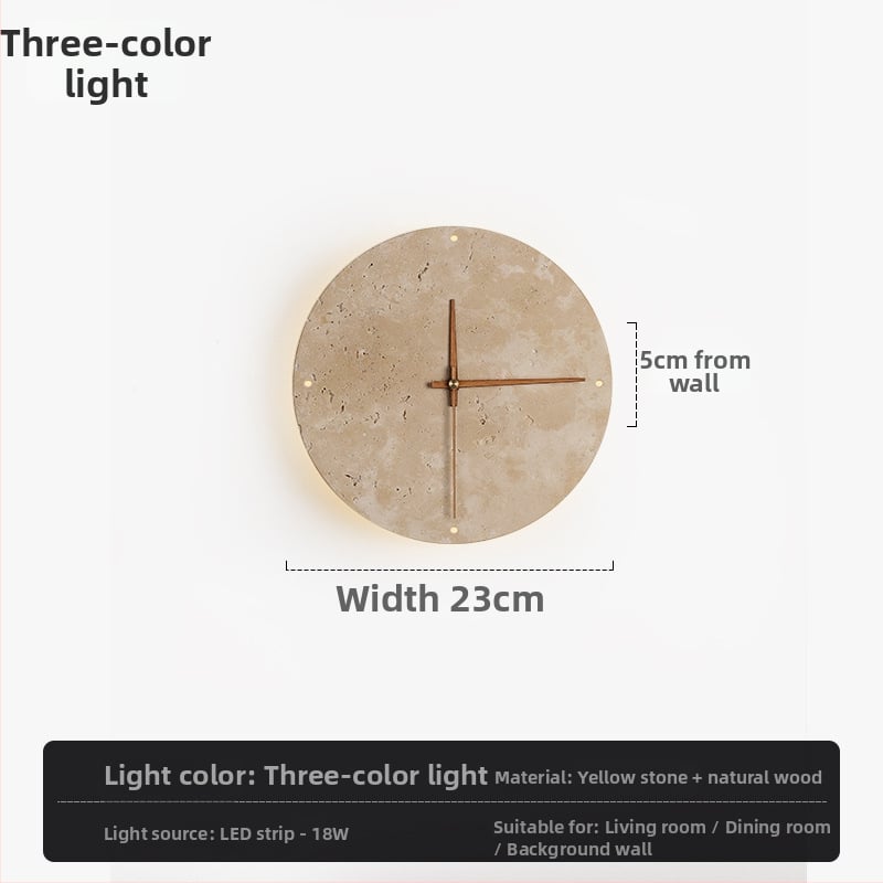 Λαμπτήρας τοίχου με μαρμάρινο σκίαστρο και σώμα, LED πηγή φωτός, μοντέρνο μινιμαλιστικό στυλ, συμβατός με Mijia Smart και TmallGenie