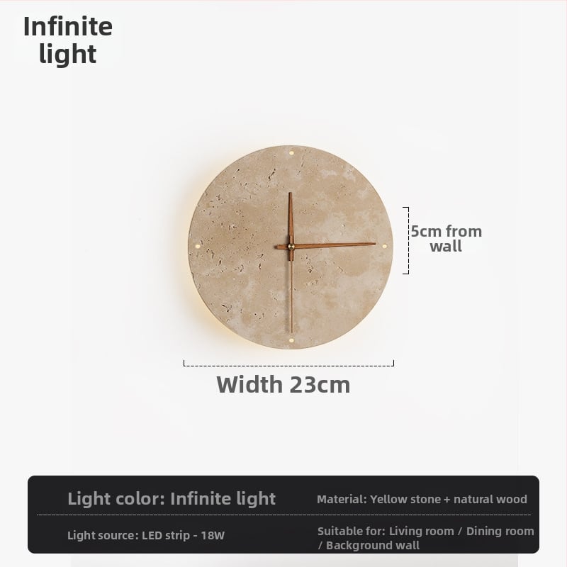 Λαμπτήρας τοίχου με μαρμάρινο σκίαστρο και σώμα, LED πηγή φωτός, μοντέρνο μινιμαλιστικό στυλ, συμβατός με Mijia Smart και TmallGenie