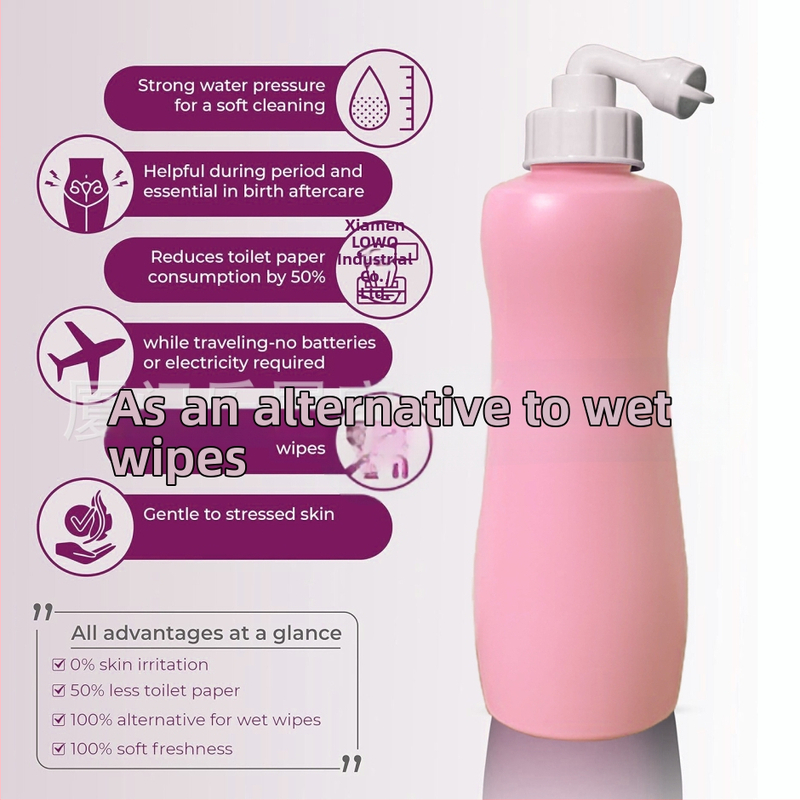 Prenosný ručný ženský bidet a čistič osobnej hygieny – Model LWPB-401, ABS, Lewu, Pôvod Xiamen