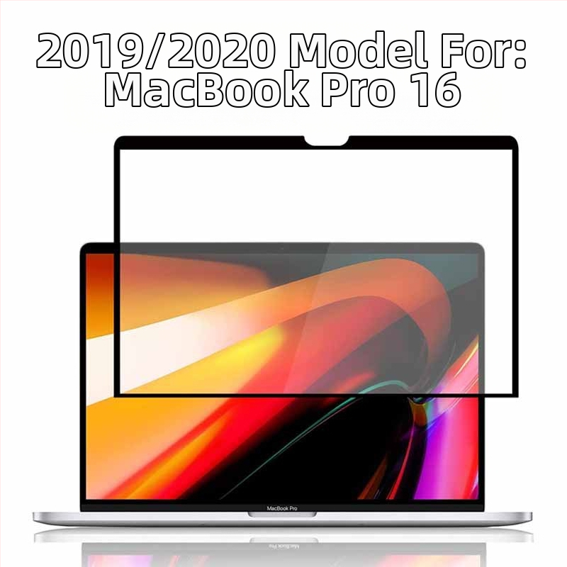 MacBook Pro és Air matt kékfény elleni film, öntapadós PET anyag, szemvédő fólia, Apple-kompatibilis, 2024 megjelenés
