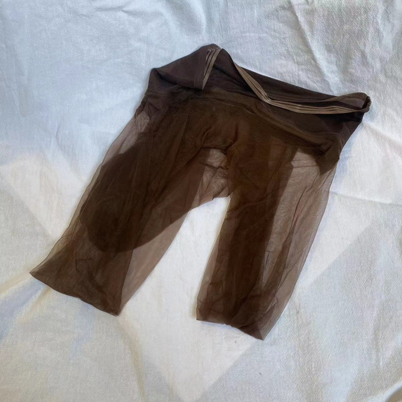 0.1D Ultra-tanke nevidljive bezšivne pantyhose, prozirnim vrhom prsta, svileno mekane i udobne (Materijal: mreža; Glavni materijal: akrilna vlakna; Sadržaj glavnog materijala: 50–70%; Debljina: tanka; Butterfly crotch; Visina tube: Rompers)