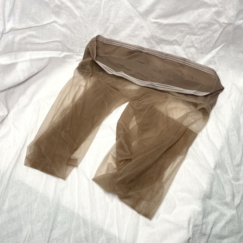 0.1D Ultra-tanke nevidljive bezšivne pantyhose, prozirnim vrhom prsta, svileno mekane i udobne (Materijal: mreža; Glavni materijal: akrilna vlakna; Sadržaj glavnog materijala: 50–70%; Debljina: tanka; Butterfly crotch; Visina tube: Rompers)