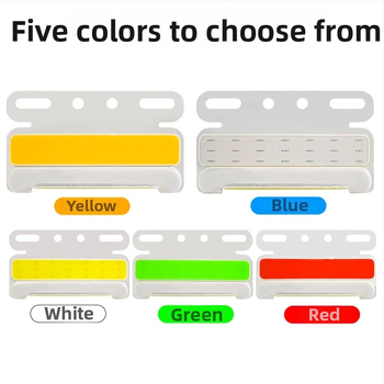 LED bočné svetlo pre vozidlá, model Cob edge light, zdroj svetla LED