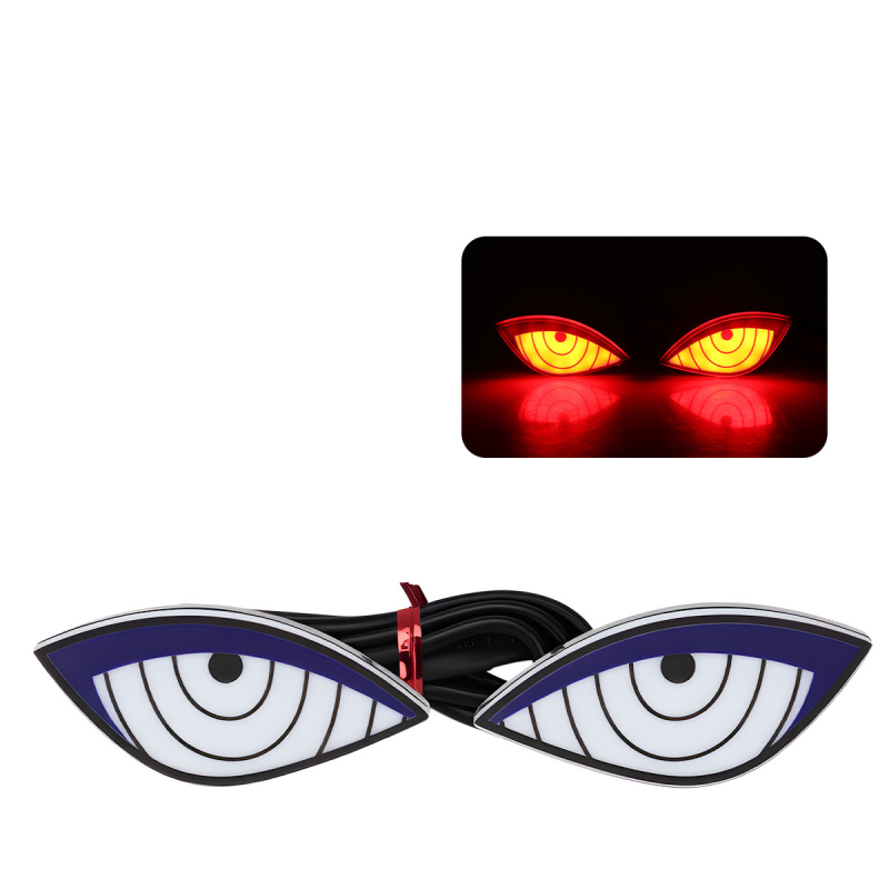 LED zadné svetlo - Diabolské oko a Oko orla, DRL176/DRL177, 12V, Univerzálne pre motocykle