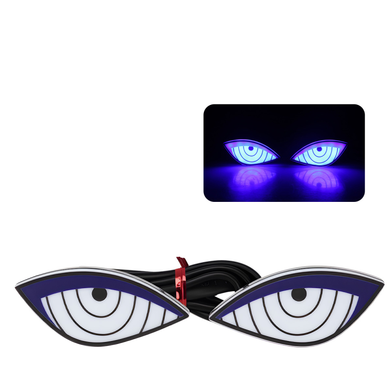 LED zadné svetlo - Diabolské oko a Oko orla, DRL176/DRL177, 12V, Univerzálne pre motocykle