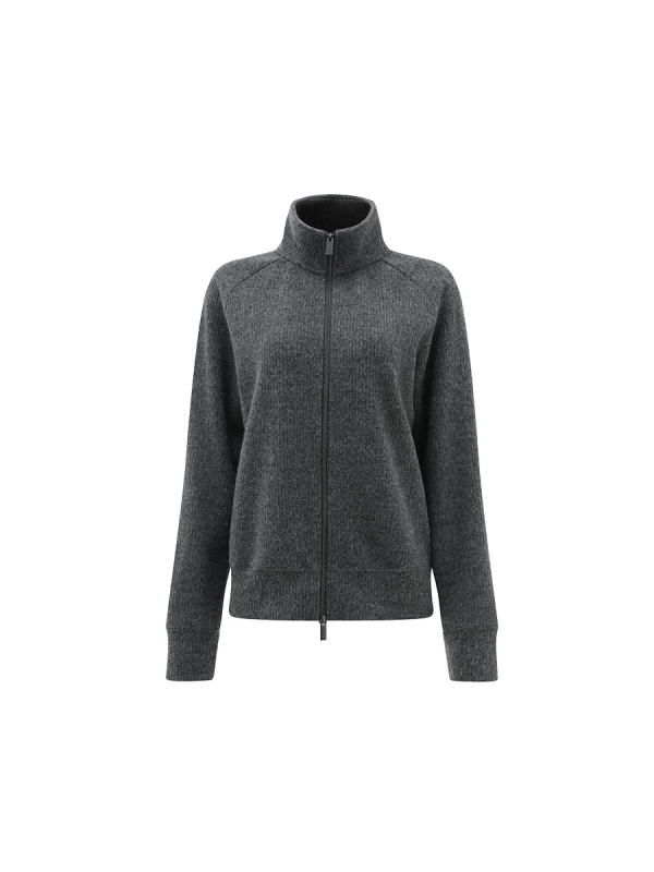 Női kardigán függőleges csíkokkal, vast anyag, laza szabás, hosszú ujjú, cipzárral záródó