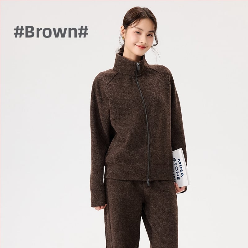 Női kardigán függőleges csíkokkal, vast anyag, laza szabás, hosszú ujjú, cipzárral záródó