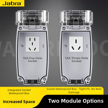 Jabra ενσωματωμένος αδιάβροχος ακροδέκτης μπάνιου με προστασία από διαρροές και σύνδεση θερμαντήρα κάθισματος τουαλέτας