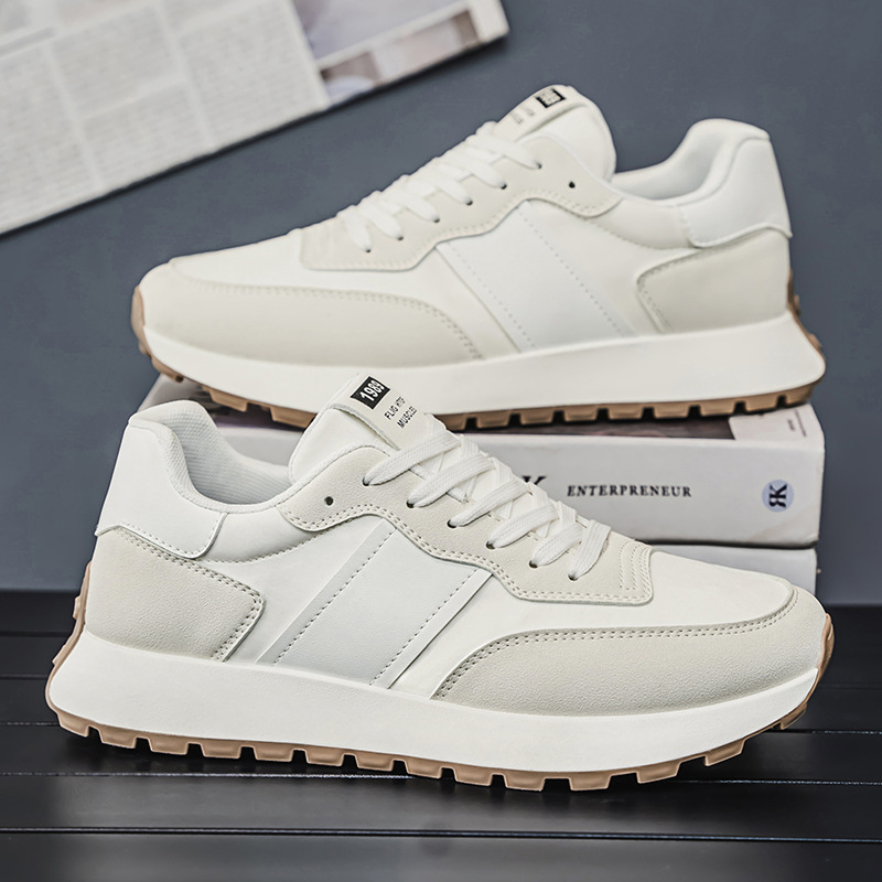 Muške ležerne tenisice – prozračan gornji dio od mikrovlakana, lagane, EVA uložak, gumeni potplat