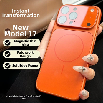 Θήκη iPhone με ματ φινίρισμα, ανθεκτική σε πτώσεις και προστασία φακού, μαγνητική προσκόλληση, για iPhone 15–17 Pro/Max, σε ποικιλία χρωμάτων