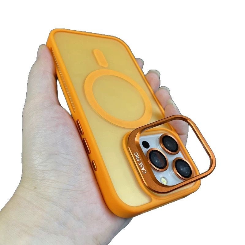 Kryt na telefón s matným povrchom, PC materiál, magnetický držiak objektívu a chladenie