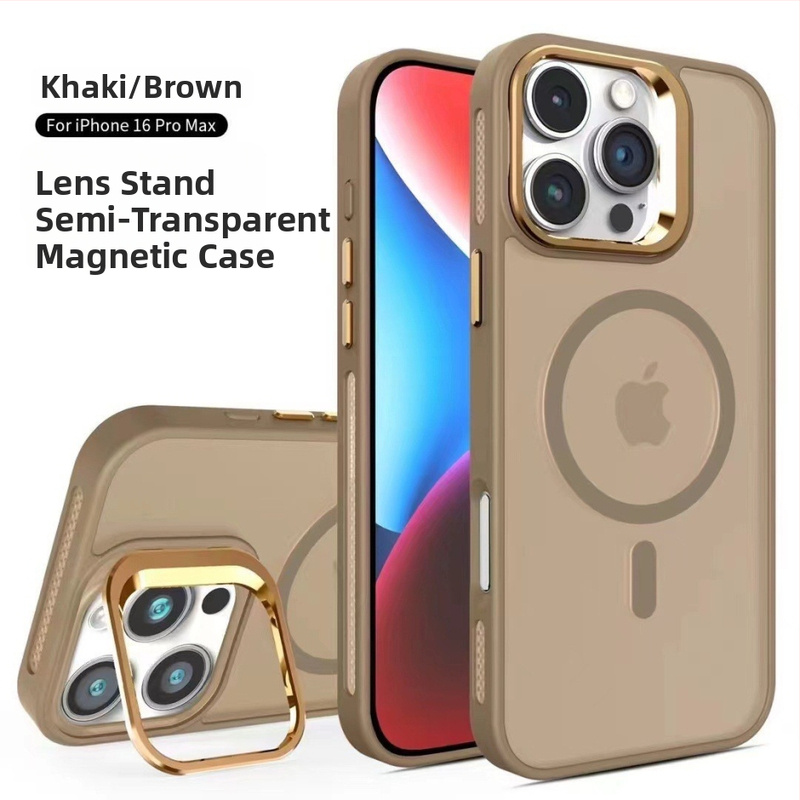 Kryt na telefón s matným povrchom, PC materiál, magnetický držiak objektívu a chladenie