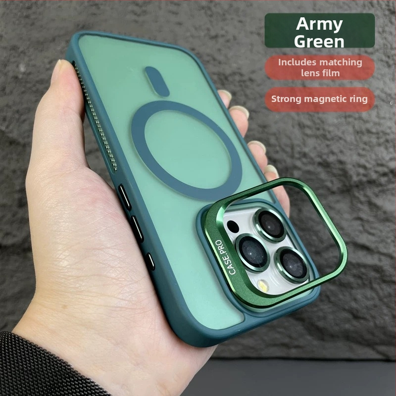 Kryt na telefón s matným povrchom, PC materiál, magnetický držiak objektívu a chladenie