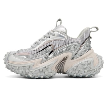 JEPSEN Unisex Dad Shoes — gornji dio od miks materijala, potplat od pjene gume, visina potplata 6–8 cm, proljeće-jesen