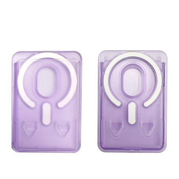 Mágneses kártyatartó iPhone 16-höz – matt PC keményhéj, logó testreszabás, mágneses hátoldali matrica