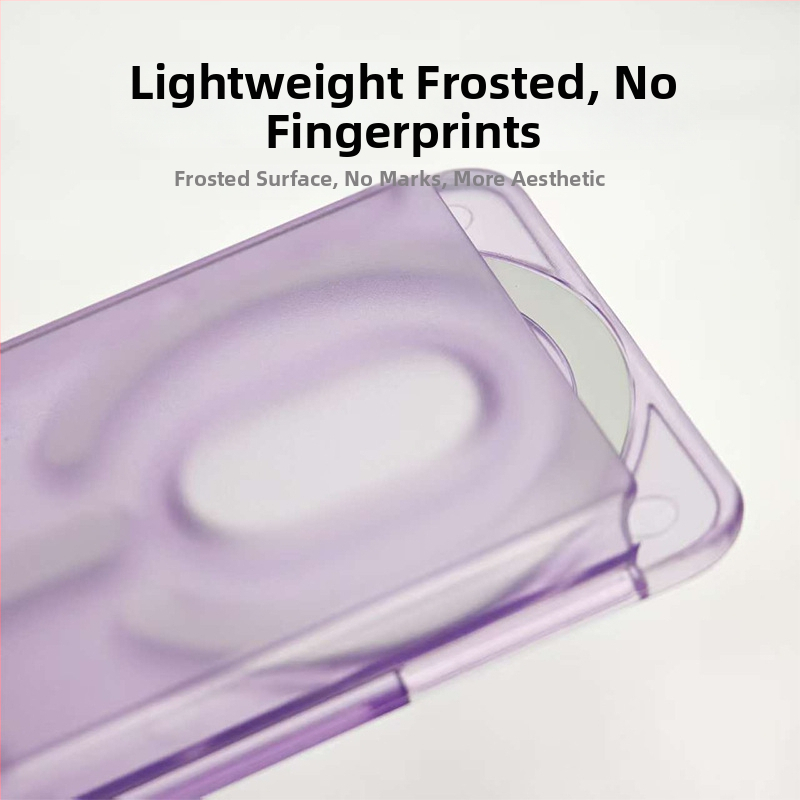 Magnetický držiteľ kariet pre iPhone 16 – matný PC pevný kryt, vlastné logo, magnetický zadný štítok