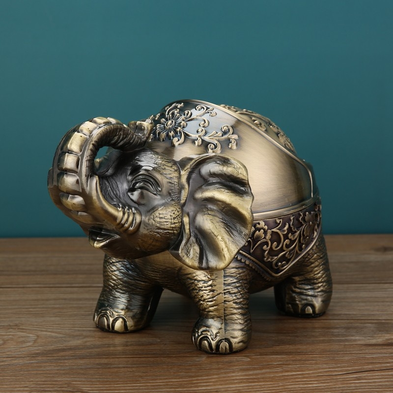 Σταχτοδοχείο με καπάκι – μεταλλικό διακοσμητικό για σπίτι και γραφείο, αντι-διασποράς στάχτης, σκανδιναβικό στυλ, διακριτικός πολυτελής χαρακτήρας, προέλευση Zhejiang