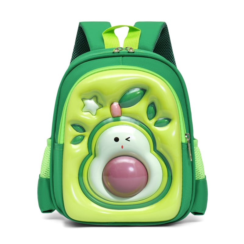 Детска раничка за градина 2-6 години, унисекс, Oxford плат, дишаща, презрамки с въздушна възглавница, аниме карикатурен принт