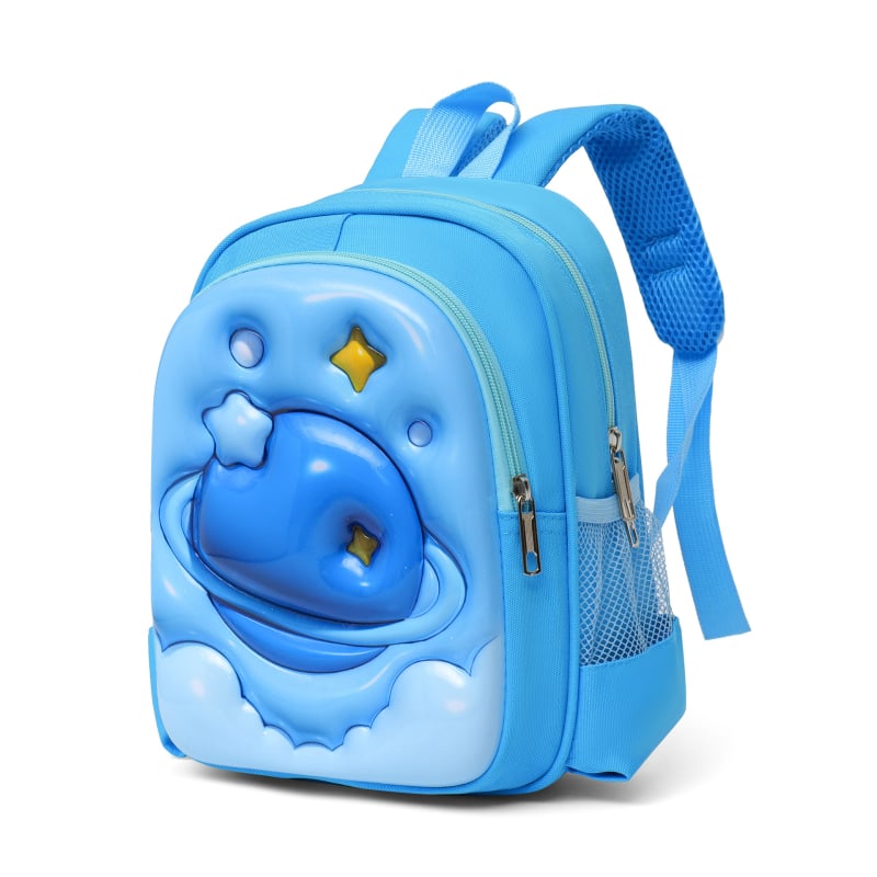 Детска раничка за градина 2-6 години, унисекс, Oxford плат, дишаща, презрамки с въздушна възглавница, аниме карикатурен принт