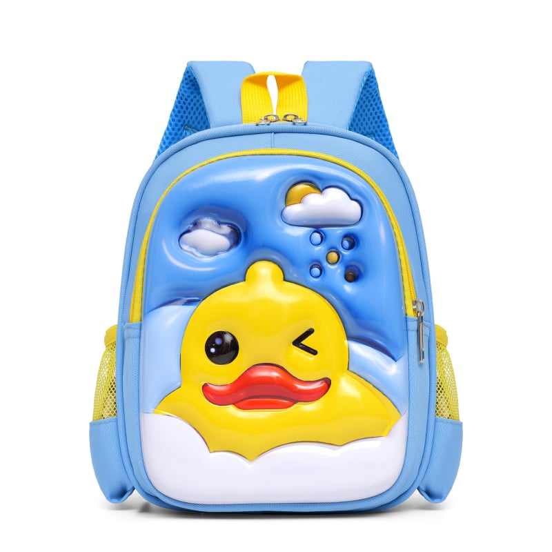 Детска раничка за градина 2-6 години, унисекс, Oxford плат, дишаща, презрамки с въздушна възглавница, аниме карикатурен принт