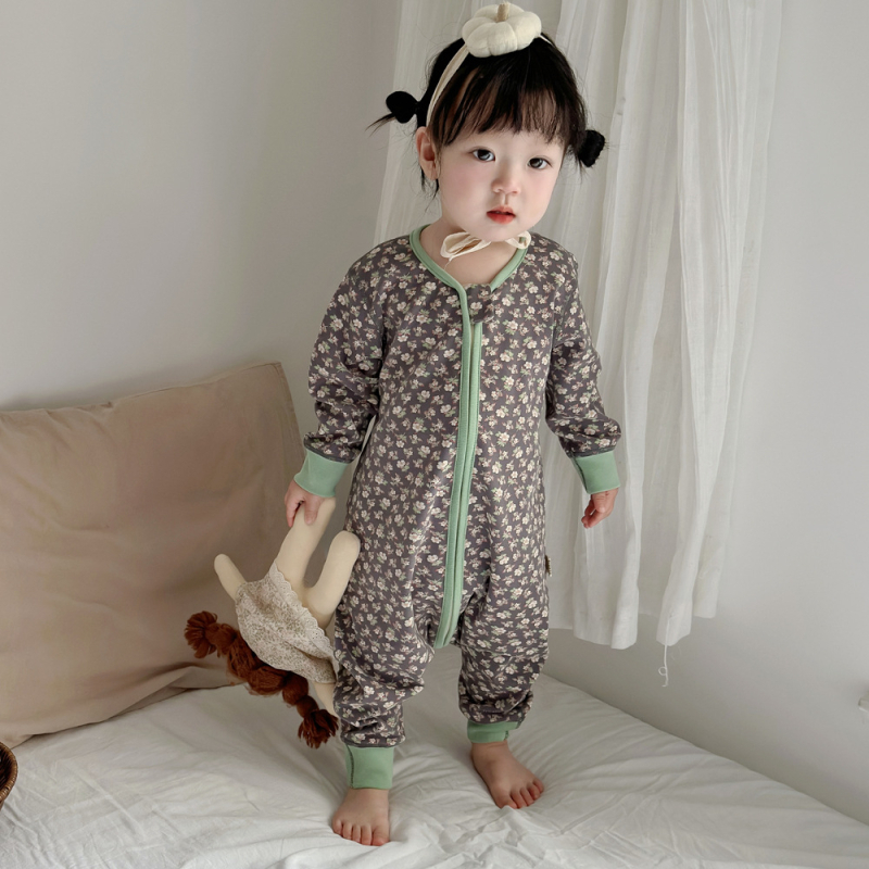 Happy Pig Sac de dormit pentru copii cu picioare separate - exterior și căptușire 95% bumbac, fermoar metalic, model desen animat, potrivit pentru iarnă/toamnă