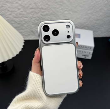 Magnetický obal na iPhone 17 Pro Max, imitácia kože, odolný voči opotrebeniu, proti pádu, úplný film na ochranu objektívu