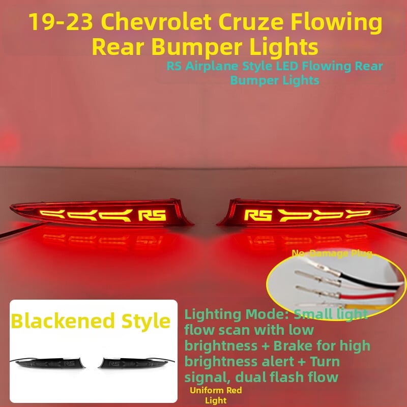 MOZNA LED πίσω φανάρι προφυλακτήρα για Chevrolet Cruze, συμβατό με 23 στυλ πίσω φώτων, 3-5W, 12V, 4000lm